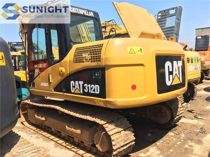 Used CAT 312D excavator ship to Ecuador