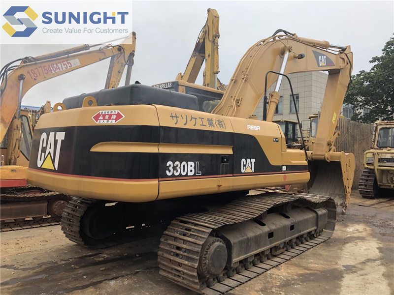 Kenya customer buy 3 units of used CAT 330BL excavator