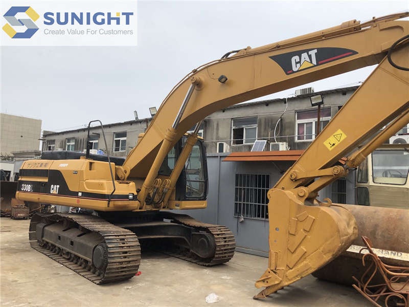 Kenya customer buy 3 units of used CAT 330BL excavator