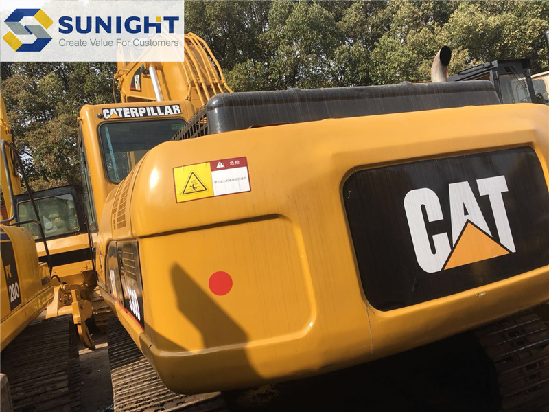 Used CAT 330D excavator is ready for shipping to Maroc