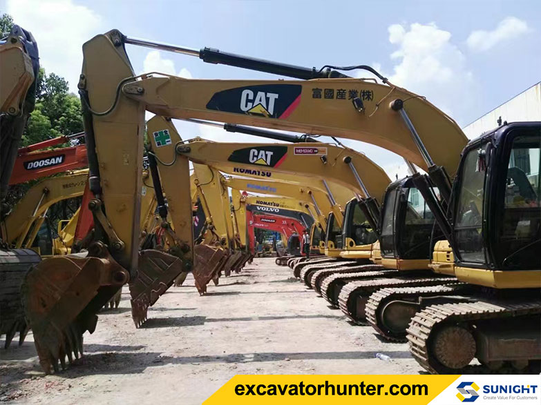 CAT excavator